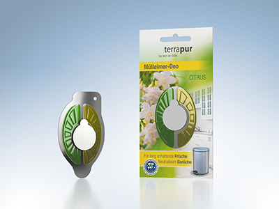 Çöp kovası kapağına yapıştırın ve kötü kokulara son verin!